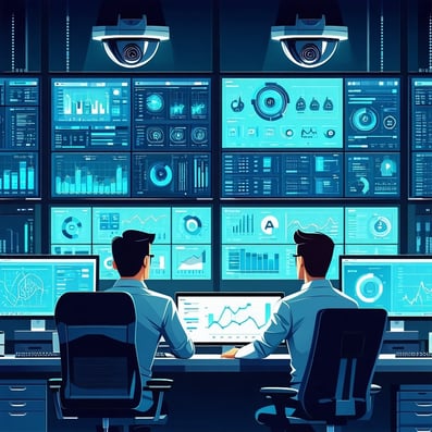 two IT professionals