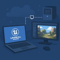 unreal engine remotely